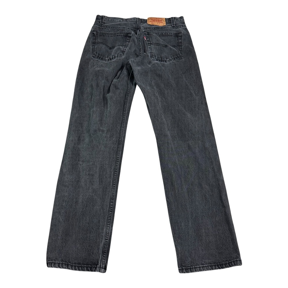 Vintage 90s Levi's 501 Button Fly Black Jeans Men's 31x30 (Fits 30x30 1/8)‎